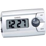 Relojes grises de metal de colección con alarma 24h Casio para hombre 