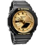 Cronómetros dorados de resina con Día y Fecha Casio G-Shock 20 Bar para hombre 