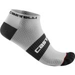 CASTELLI 4523091-001 LOWBOY 2 SOCK Men's Socks WHITE BLACK XXL