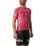 Camisetas deportivas rosas de jersey rebajadas tallas grandes transpirables Castelli Giro talla XXL para hombre 
