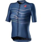 Castelli Aero Pro Short Sleeve Jersey Azul XL Mujer