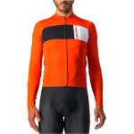 Camisetas naranja de poliester de ciclismo rebajadas de verano tallas grandes manga larga Castelli talla XXL para hombre 
