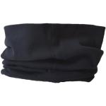 Bufandas circulares orgánicas negras de algodón con trenzado Talla Única de materiales sostenibles para hombre 