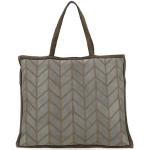 Tote bags grises Caterina Lucchi para mujer 