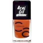 Catrice IcoNails gel lacquer acai oil 83 orange is the new black