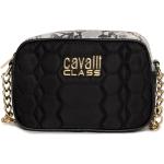 Bolsos negros de sintético de moda rebajados con logo Roberto Cavalli para mujer 