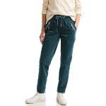 Pantalones verdes de pana de pana de otoño CECIL talla XL para mujer 