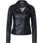 Cecil, Leather Jackets Blue, Mujer, Talla: S
