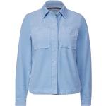 Camisas azules de algodón de manga larga manga larga informales CECIL talla S para mujer 
