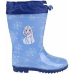 Botas azules de PVC de agua  rebajadas Frozen Elsa Cerda talla 27 para mujer 
