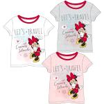 Camisetas rosas de jersey de manga corta infantiles Cerda 24 meses para niña 