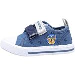 Sneakers azules de PVC con velcro Patrulla Canina de verano informales talla 24 infantiles 