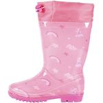 Botas rosas de agua  rebajadas Peppa Pig con refuerzo en el talón talla 22 infantiles 