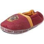 Zapatillas de casa rojas de poliester Harry Potter Harry James Potter acolchadas talla 32 infantiles 