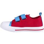 Sneakers rojos de PVC con velcro Spiderman con velcro informales talla 25 infantiles 