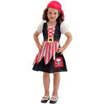 Disfraces multicolor de pirata infantiles Cesar 5 años para niña 
