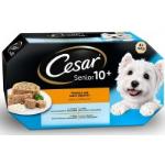 Cesar Senior 10+ Fácil digestión - Pack 4 x tarrina de 150 gr