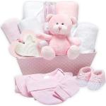Conjuntos infantiles rosas de gasa Recién Nacido para bebé 