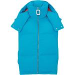 Chaleco azul marino con capucha sin mangas acolchados J.W. Anderson talla XL para mujer 