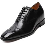 Zapatos negros de goma con cordones con cordones formales Chamaripa talla 44 para hombre 