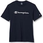 Camisetas azul marino rebajadas Clásico con logo Champion talla XS para hombre 