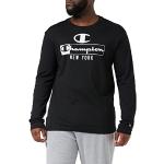 Camisetas negras tallas grandes con logo Champion talla XXL para hombre 