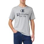 Camisetas grises rebajadas con logo Champion talla S para hombre 