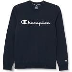 Sudaderas azules sin capucha rebajadas Clásico con logo Champion talla XS para hombre 