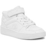 Sneakers blancos de sintético con velcro informales Champion talla 29,5 infantiles 