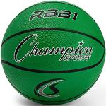 Balones verdes de goma de baloncesto para mujer 