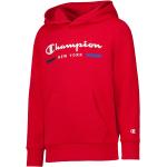 Sudaderas rojas de algodón con capucha infantiles con logo Champion 12 años 