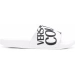 Calzado de verano blanco de goma rebajado con logo VERSACE Jeans Couture talla 35 para mujer 