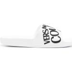 Calzado de verano blanco de goma con logo VERSACE Jeans Couture talla 40 para hombre 