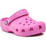 Calzado de verano rosa de sintético Clásico Crocs infantil 