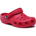 Calzado de verano rojo de sintético Clásico Crocs infantil 