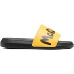 Calzado de verano amarillo de goma con logo Alexander McQueen talla 42 para hombre 