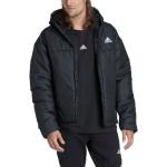 Abrigos negros con capucha  rebajados adidas Sportswear talla L para hombre 