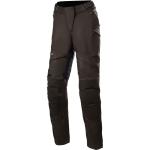 Pantalones negros de poliester de motociclismo impermeables Alpinestars Drystar para mujer 