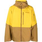 Chaquetas amarillas de sintético con capucha  manga larga con logo Norrona para hombre 