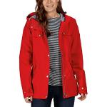 Abrigos rojos de tafetán con capucha  tallas grandes impermeables, transpirables Regatta talla 5XL para mujer 