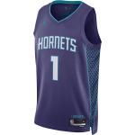 Charlotte Hornets Statement Edition Camiseta Jordan Dri-FIT NBA Swingman - Hombre - Morado