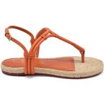 Charlotte Olympia, Flat Sandals Orange, Mujer, Talla: 35 1/2 EU