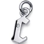 Charm Fondly 'C' White Sterling Silver