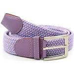 Cinturones lila de sintético con hebilla  trenzados Charmoni con trenzado Talla Única para mujer 