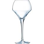 Copas blancas de vidrio de vino rebajadas en pack de 6 piezas 