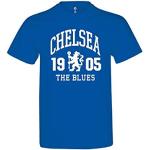 Camisetas deportivas azules Chelsea FC talla XL para mujer 