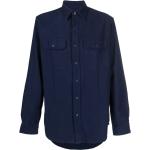 Camisas azul marino de algodón de manga larga rebajadas manga larga Ralph Lauren Polo Ralph Lauren talla XL para hombre 