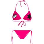 Bikinis triángulo rosas Chiara Ferragni talla M para mujer 