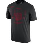Camisetas negras de algodón de algodón  Chicago Bulls talla M 