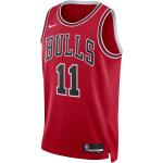 Ropa roja de baloncesto Chicago Bulls transpirable talla L para hombre 